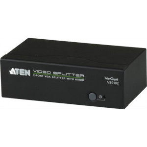 2-Port VGA/Audio Splitter (450MHz) VS0102-AT-G