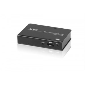 VS194 4-Port DisplayPort splitter, 1xDisplayPort in, 4xDisplayPort ut, svart VS194-AT-G