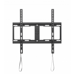This One For All Fixed TV Bracket is suitable for Televisions from 32 to 65 inches and compatible with VESA sizes up to 400 x 400. This low-profile bracket allows fixed wall-to-TV distance of only 25mm. The SOLID line of brackets features a robust design.