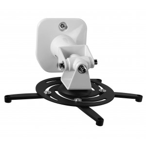 Mount your projector to a ceiling (even angled ceilings) or wall with the One For All Universal Projector Mount. It comes with a clear instalation guide and all mounting materials are included. WM5320-000-0001