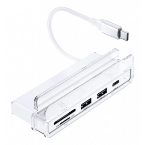 Hub usb-c for new imac m1, 6 ports (hdmi, sd/msd cards, 2 * usb-a, us XWH-UIM-13