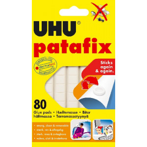 Häftmassa UHU Patafix 80st 60g