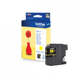 Brother LC121Y 300sid Yellow (Original)