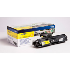 Brother Toner TN321Y Yellow 1500 sidor (Original)
