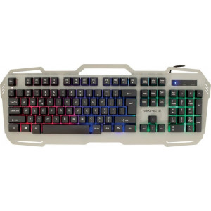 Gaming Tangentbord Metall Viking-2 RGB Belgiskt