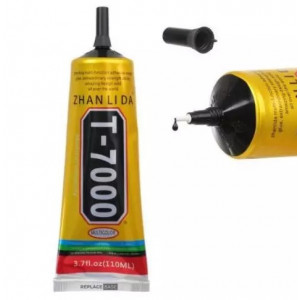 Lim T-7000 110ml Vattentät Svart Lim för Display
