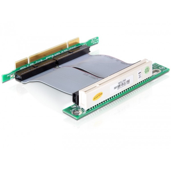 DeLOCK Riser card PCI 32 Bit Intern PCI nätverkskort/adapters