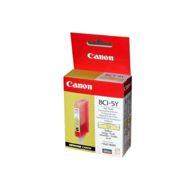 Canon BCI-5Y bläckpatroner Original Gul 1 styck