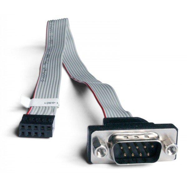 Shuttle H-RS232 seriella kablar Svart, Grå 0,32 m 9-p Sub-D M 10-p RS-232 F