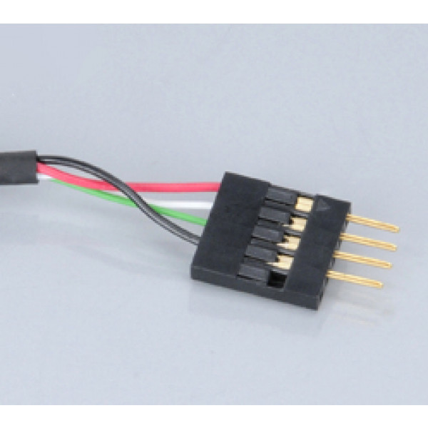 Akasa 0.4m USB (A) 4-stift Svart