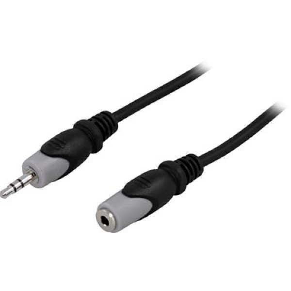 Audio kabel 1x3.5mm ha - 1x3.5mm ho (5m)