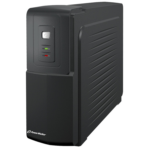 PowerWalker VFD 600 600VA 2AC-utgångar strömskydd (UPS)