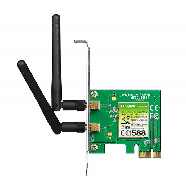 Trådlöst nätverkskort PCI-E - TP-Link N300.
