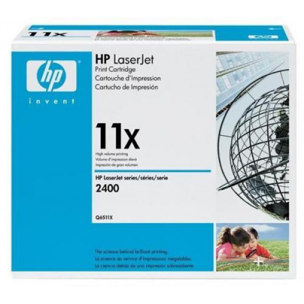 HP Toner 11X Q6511XD Black Original 2-pack