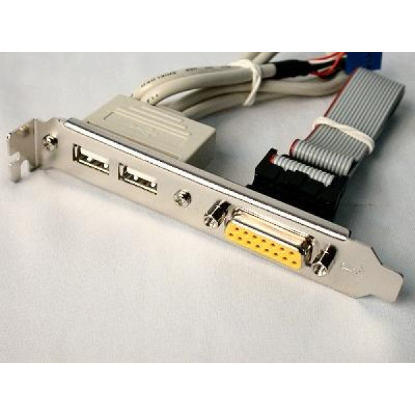 Expansionsslot bracket, USB x2 + MIDI