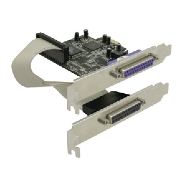 DeLOCK PCI Express card 2 x parallel nätverkskort/adapters