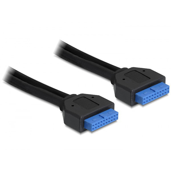 DeLOCK 0.45m USB 3.0 19-p F/F