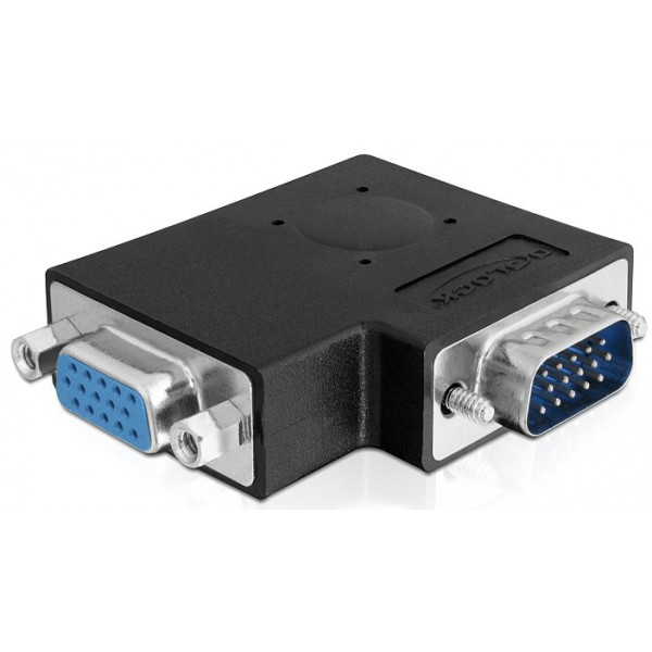 DeLOCK VGA M/F 15-p VGA Svart