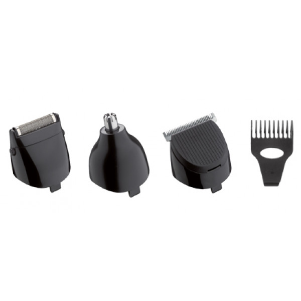 BaByliss E824E skägg/hår trimmer Svart Uppladdningsbara