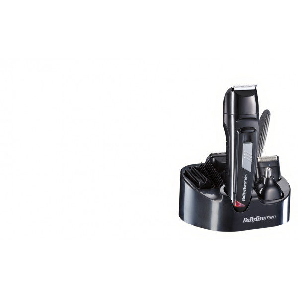 BaByliss E824E skägg/hår trimmer Svart Uppladdningsbara