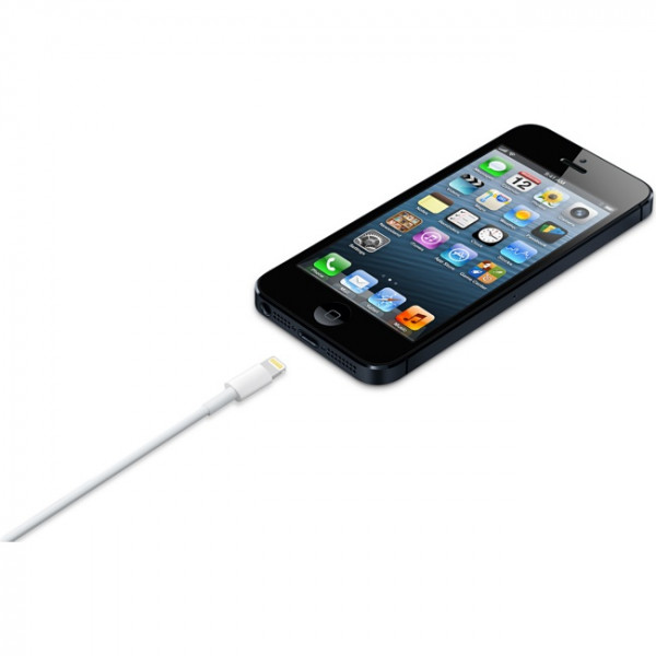 Apple MD818ZM/A lightning cable 1 m Vit