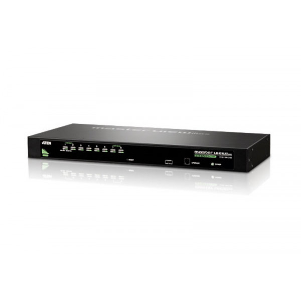 Aten CS1308 KVM-switchar Rackmontering Svart