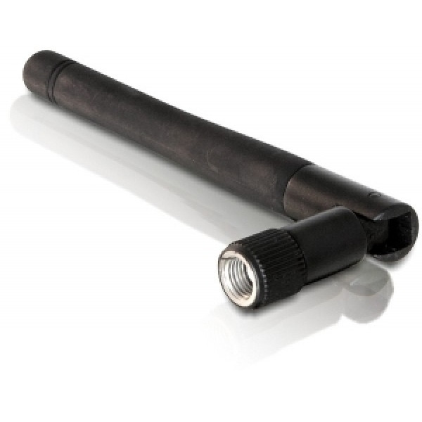 DeLOCK WLAN antenna SMA w/ flexible joint 2dBi nätverksantenner