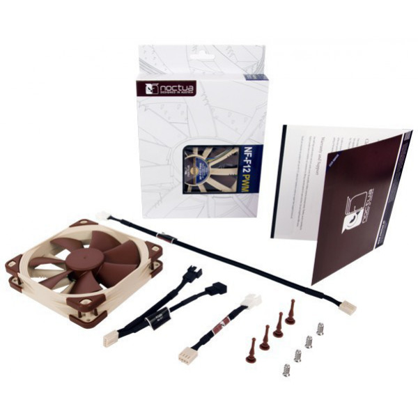 Noctua NF-F12 PWM datorkylningsutrustning Datorväska Fan