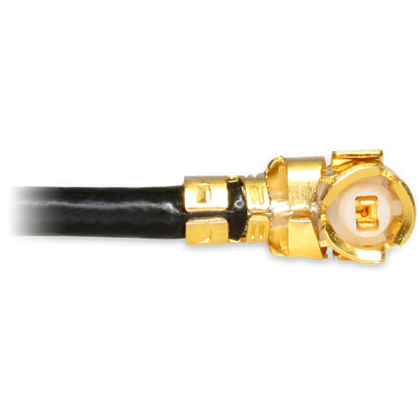 DeLOCK 88464 kabeladaptrar I-PEX RP-TNC Svart, Guld, Silver