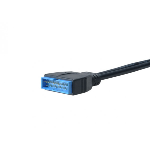 Kabel USB 3.0 ha 19-pin till USB 2.0 intern 9-pin