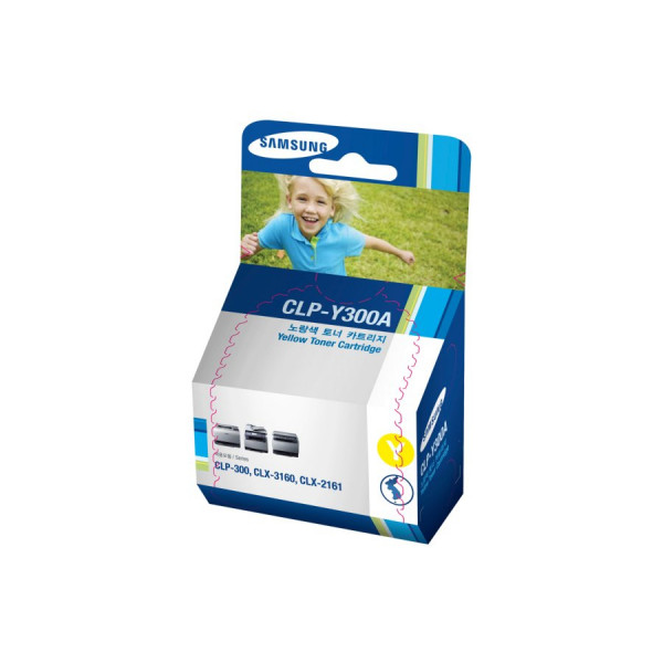 Samsung CLP-Y300A Tonerkassett Original Gul 1 styck