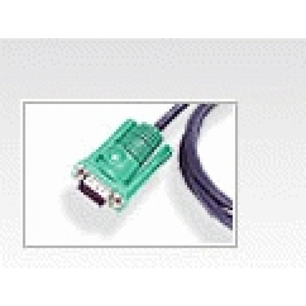 Aten 2L5203U KVM-kablar Svart 3 m
