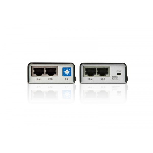 Aten VE803 AV-förlängare AV transmitter & receiver Svart, Grå