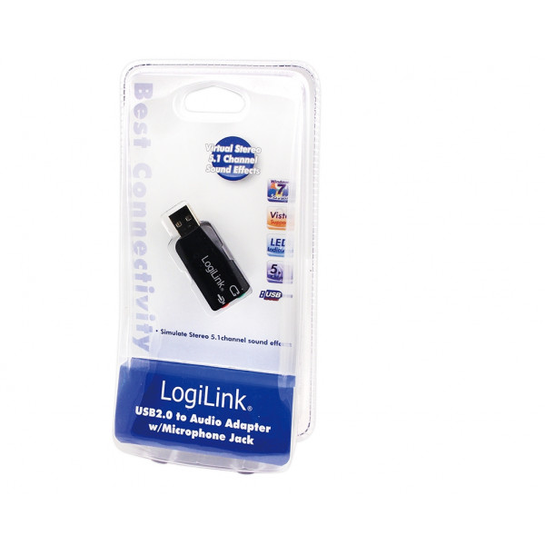 LogiLink USB Soundkarte 5.1 kanaler