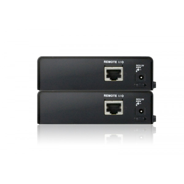 Aten VE812 AV-förlängare AV transmitter & receiver Svart