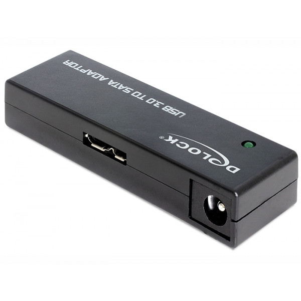 DeLOCK 62486 kabeladaptrar USB3.0 SATA III Svart