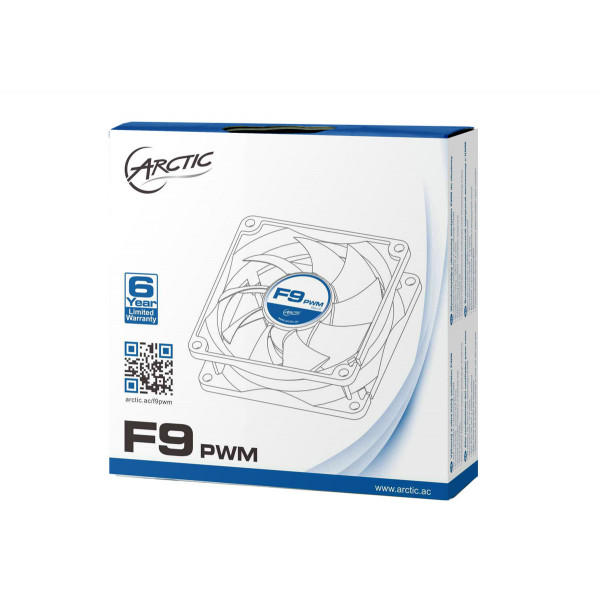 ARCTIC F9 PWM Datorväska Fan