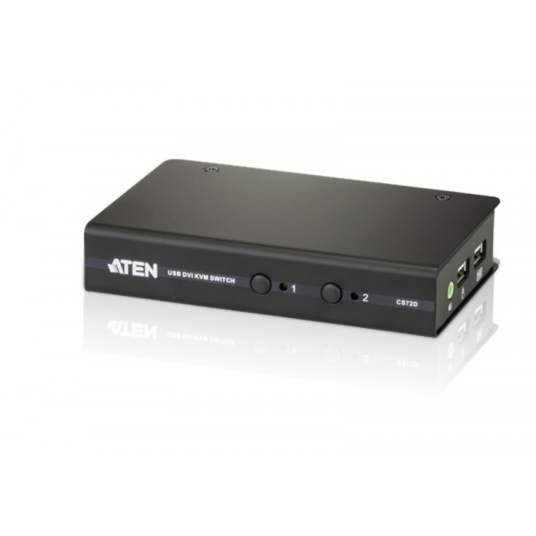 Aten CS72D Svart KVM-switchar