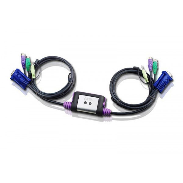 Aten CS62A Svart KVM-switchar