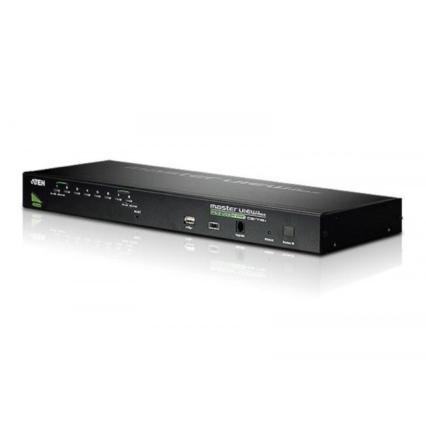 Aten CS1708A KVM-switchar Rackmontering Svart