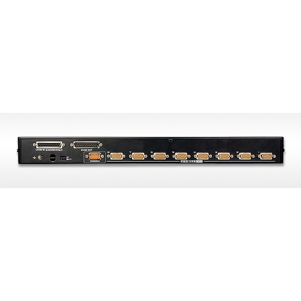Aten CS1708A KVM-switchar Rackmontering Svart