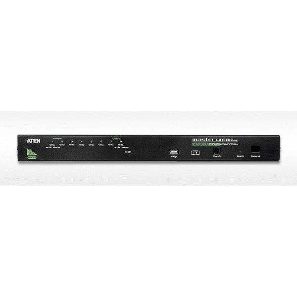 Aten CS1708A KVM-switchar Rackmontering Svart