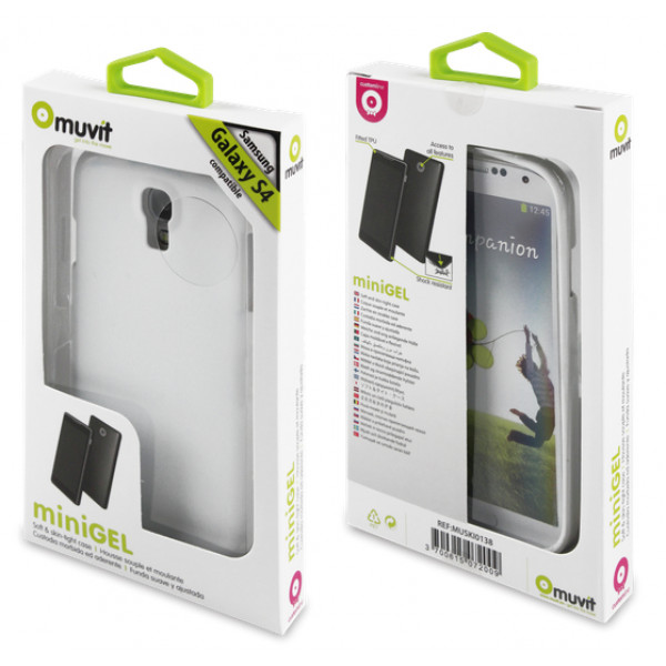 Muvit MUSKI0138 Omslag Vit mobiltelefonfodral
