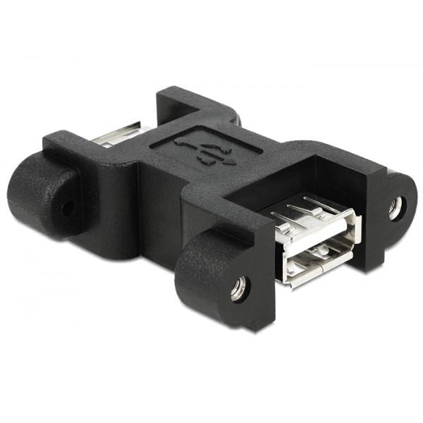 DeLOCK 65559 kabeladaptrar USB2.0-A Svart