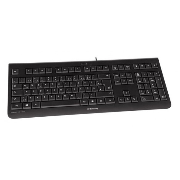 CHERRY KC 1000 Nordiska språk USB QWERTY Svart