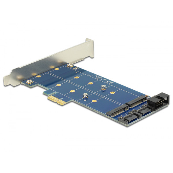 DeLOCK 89374 Intern SATA,USB 3.0 nätverkskort/adapters