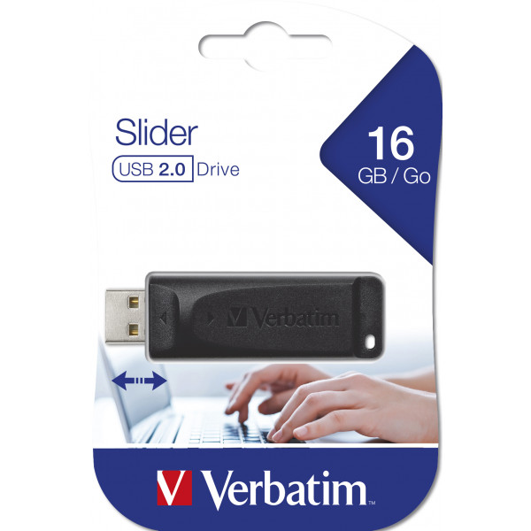 Verbatim Store 'n' Go 16GB USB 2.0 Type-A Svart USB-sticka
