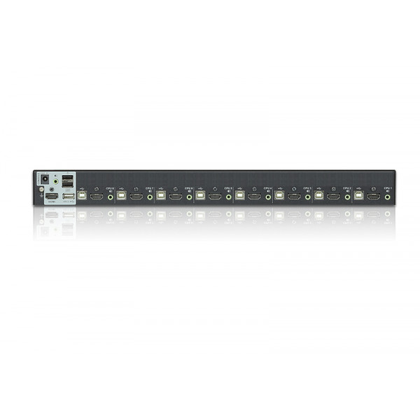 Aten CS1798 KVM-switchar Rackmontering Svart