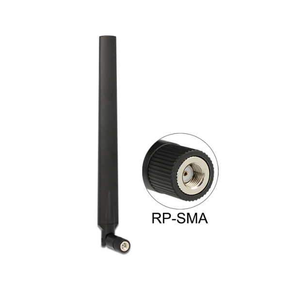 DeLOCK 88899 Omni-directional antenna RP-SMA 7dBi nätverksantenner