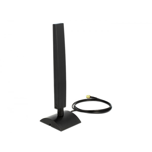 DeLOCK 88901 nätverksantenner 6 dBi Rundstrålande antenn RP-SMA
